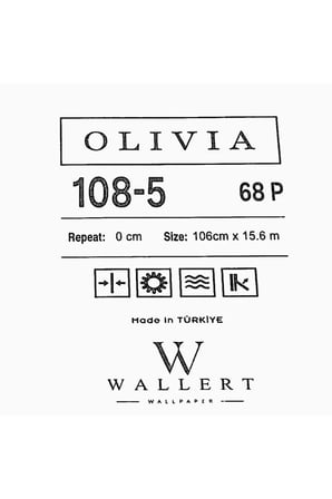 simli lüks duvar kağıdı 108-5 | wallert olivia, koyu gri ve antrasit, kağıt taban taban + vinil kaplama - 16.5 m²