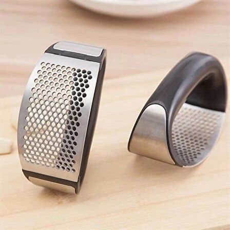 İpek Yıldızı® Yeni Sarımsak Ezici Paslanmaz Çelik Garlic Press
