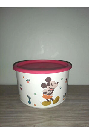 Tupperware Minnie Mickey tekparmak saklama kabı 940ml