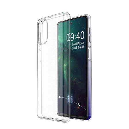 Gpack Samsung Galaxy M31S Kılıf Süper Silikon Arka Koruma