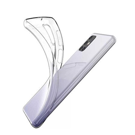 Gpack Samsung Galaxy M31S Kılıf Süper Silikon Arka Koruma