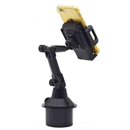 Teleskopik Araç Bardak Yerine Giren Telefon Tutucu (5332)