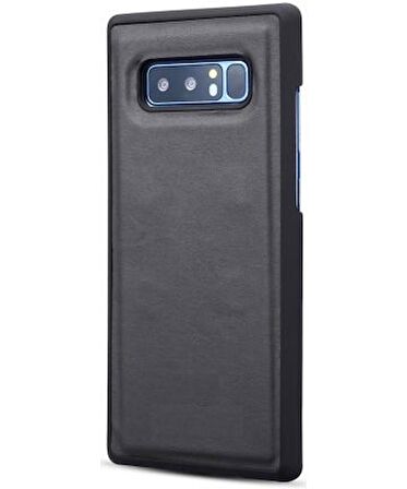 Smcase Samsung Galaxy Note 8 Kılıf Deri Standlı 2-1 cüzdan 