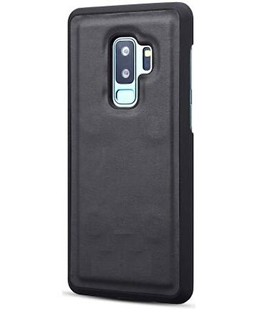 Smcase Samsung Galaxy S9 Kılıf Deri Standlı 2-1 cüzdan 