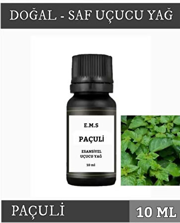 PAÇULİ Uçucu Yağ Buhurdanlık Esansı Oda Kokusu DİFÜZÖR Uçucu Esansiyel Yağ Buhur Yağı 10 ML.