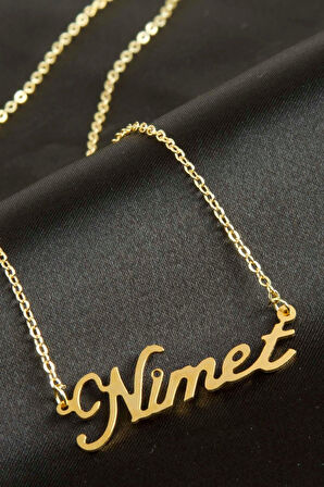 Nimet İsimli Kolye (Kişiye Özel)