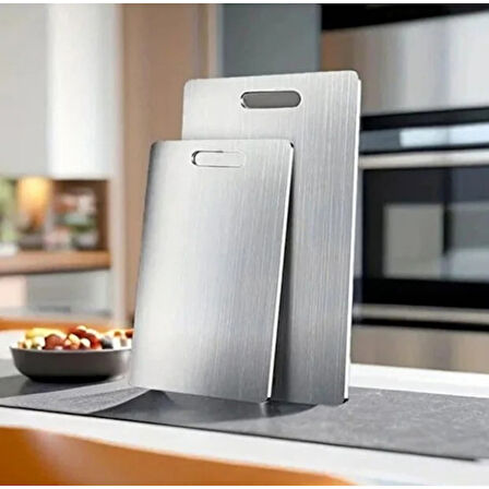 2'li Paslanmaz Çelik Kesim Panosu Seti 