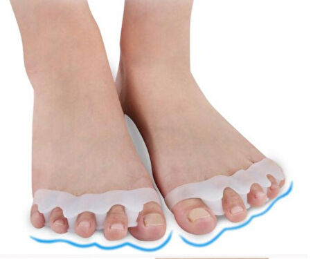 5 Parmak Ayıran Beyaz Renk Makara (1 Adet)