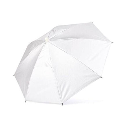 Kafa Şemsiyesi Beyaz