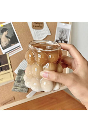Borosilikat Bubble Bardak - 1 adet