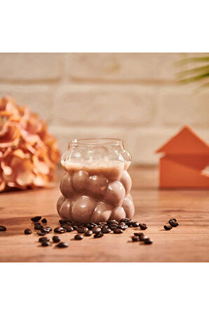 Borosilikat Bubble Bardak - 1 adet
