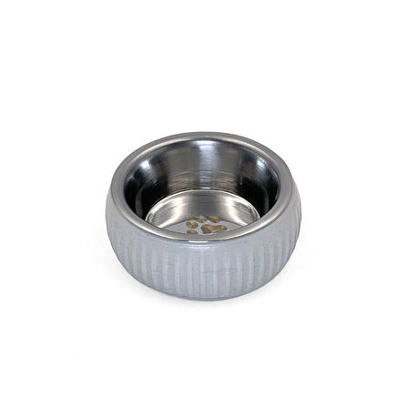  Mikopet Organik Seramik Mama Kabı Gri