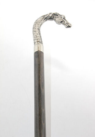 Baston - Krom At Büstü Figürlü