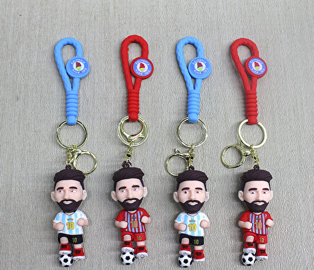 Messi Silikon Anahtarlık 