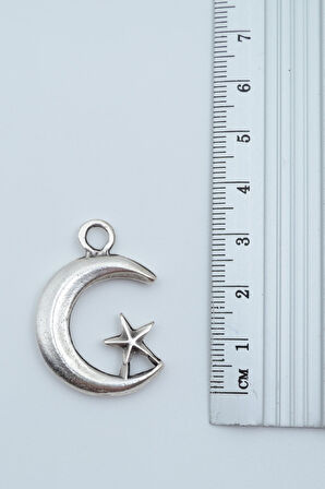 2'li Kemal Atatürk İmza Künye - Ay Yıldız Gümüş Kaplama Kolye Seti