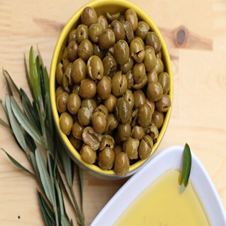 Çekirdeksiz Halhalı Zeytin 2 KG