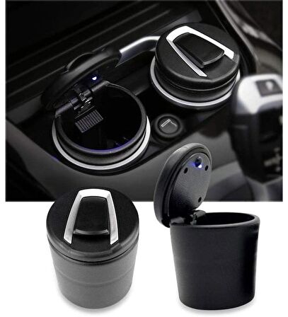 Hyundai Grandeur bardaklık uyumlu ışıklı küllük ve kap - lüks tip