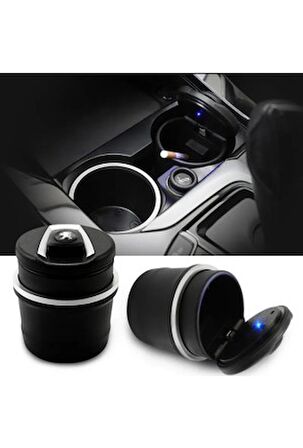 Hyundai İoniq bardaklık uyumlu ışıklı küllük ve kap - lüks tip