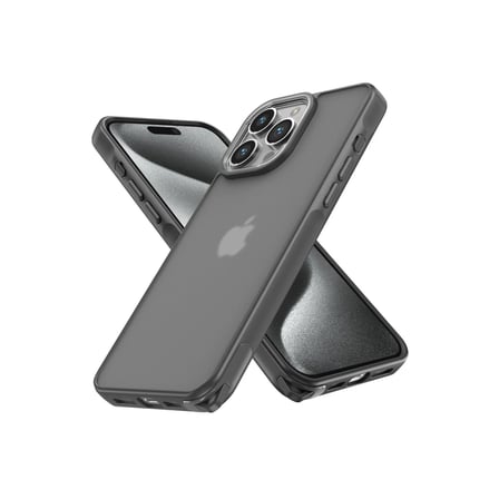 Apple iPhone 14 Pro Kılıf Elegant Kapak - Titan Gri