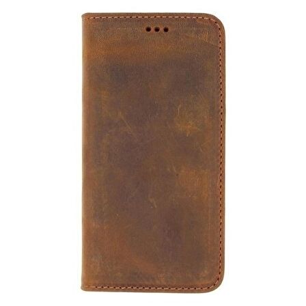 Gpack Samsung Galaxy Note 20 Kılıf Hakiki Deri Cüzdan Gizli Mıktanıslı