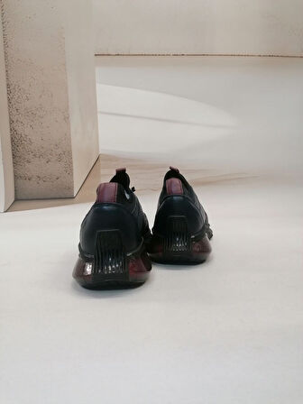 NBM TPL 6003 HAKIKI DERI SEFFAF TABANLI LASTIK BAGCIKLI GUNLUK AYAKKABI