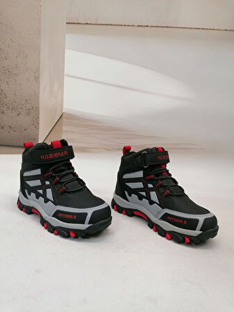 NBC HBBR 1054 FLT OUTDOOR ICI POLAR CIRTLI BOT-Siyah-kırmızı