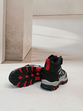 NBC HBBR 1054 FLT OUTDOOR ICI POLAR CIRTLI BOT-Siyah-kırmızı