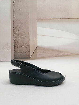 NBW DEGOCRLTI 1019 HAKIKI DERI ORTOPEDIK DOLGU TOPUK AYAKKABI