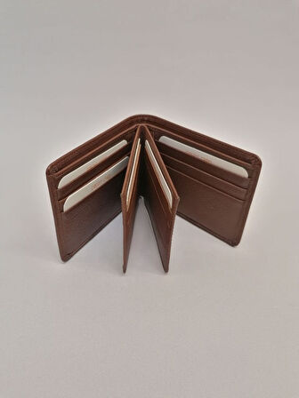 NBM ERTG 1022 HAKIKI DERI EKSTRA KARTLIK BOLMELI YATAY CUZDAN-Taba