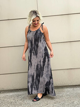 NBW RKH 1033 BATIK DESEN MIDI BOY ELBISE