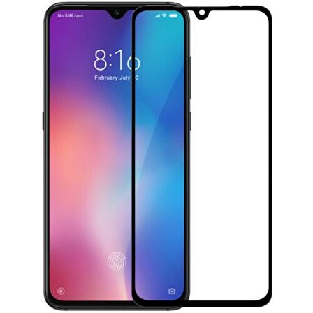Smcase Xiaomi Redmi Note 7 Lüks Silikon Kılıf  Tam Kapatan Cam