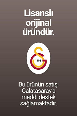 Galatasaray Orijinal Lisanslı 2'li Silikon Bileklik Metin Oktay Baskılı Hediyelik Ahşap Kutulu