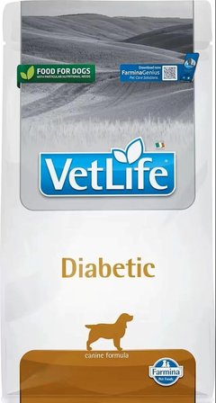 Vet Life Diabetic Köpek Maması 2 Kg (SKT:11.26)