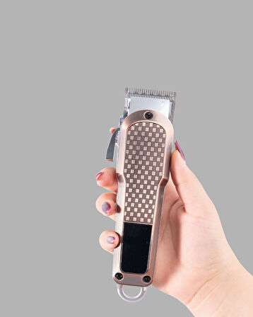 Erkek Bakım Makinesi – LCD Ekranlı 7000RPM Şarjlı Saç ve Sakal Kesme Cihazı