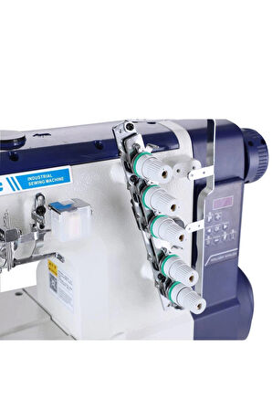 Jaktec 562ED Etek Reçme Dikiş Makinesi Direct Drive