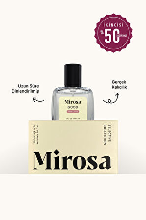 Mirosa Good Girl Selective Dinlendirilmiş Kalıcı Kadın Parfümü Premium Edp 50ml S101