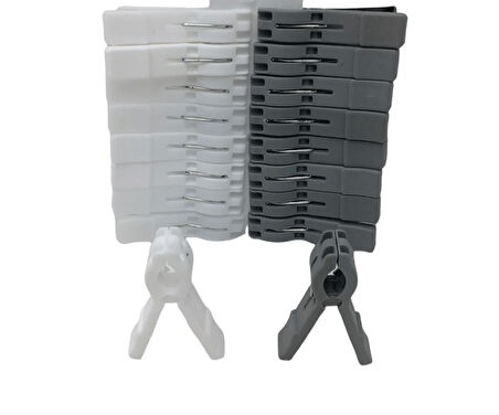 18 PARÇA   DORUK PLASTİK MANDAL (5314)