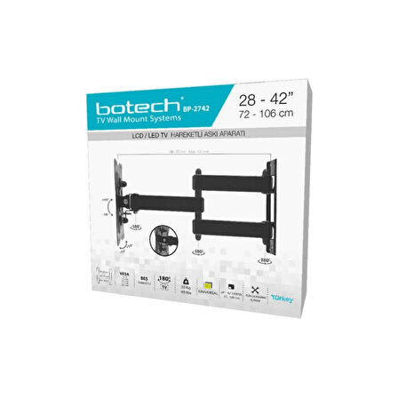 BP-2742 HAREKETLİ TV ASKI APARATI 72X106 (5314)