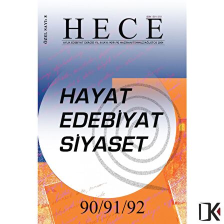 Hece 8.Özel Sayı Haziran 2004