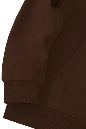Unisex Rhude Baskılı Oversize Hoodie Kapüşonlu Sweatshirt