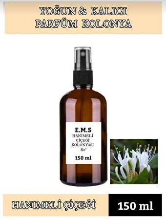 HANIMELİ KOLONYASI 150 ML YOĞUN VE KALICI HANIMELİ ÇİÇEĞİ KOLONYASI 80 DERECE.