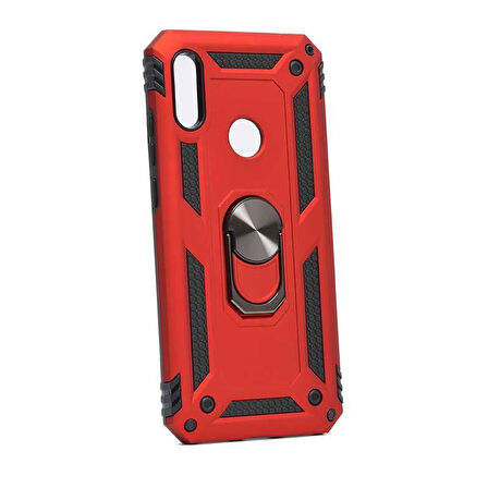 Smcase Huawei Honor 8A Vega Yüzüklü Tank Kapak Kılıf