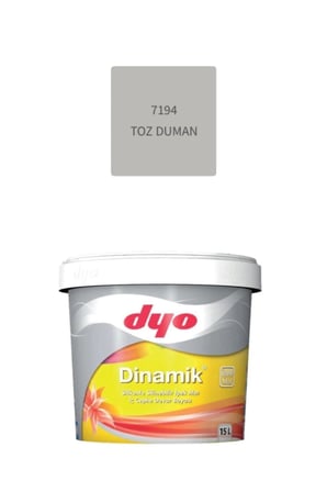Dinamik Silikonlu Silinebilir Ipek Mat Iç Cephe Duvar Boyası 15 Lt