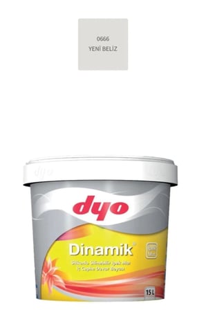 Dinamik Silikonlu Silinebilir Ipek Mat Iç Cephe Duvar Boyası 15 Lt