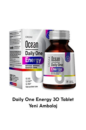 Daily One Energy 30 Tablet - Yeni Ambalaj
