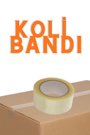 10 Adet Yüksek Mukavemetli 45 mmx100 Mt Şeffaf Koli Bandı Kopmaz ve Güçlü Yapışkanlı Paketleme Bandı