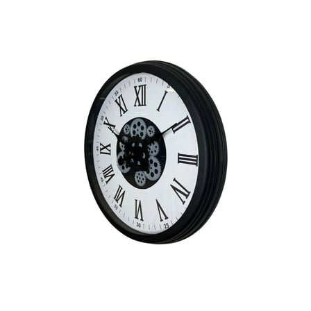 Black Majesty 60 Cm Çarklı Duvar Saati iegxx