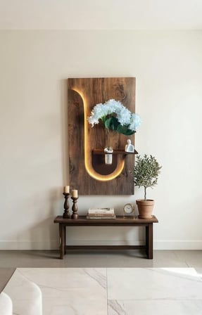 LUMIO SERİSİ LED IŞIKLI DEKORATİF TABLO (50x70 CM)