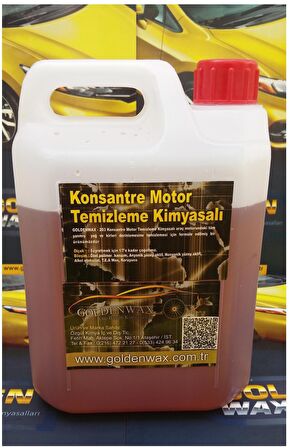 GOLDENWAX 10 KG En Güçlü Motor Temizleme Kimyasalı Motor Yıkama Sıvısı En Etkin Zift Balata Yağ Kir Sökücü Motor Yıkama İlacı