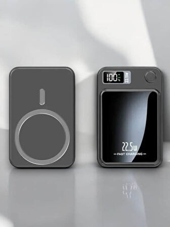 iPhone ve Diğer Cihazlarla Uyumlu 10.000 mAh MagSafe Powerbank